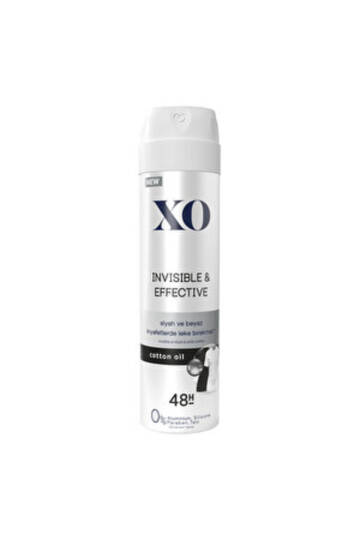 ( 2 ADET ) Xo Invisible & Effective Kadın Deodorant Sprey 150 ml