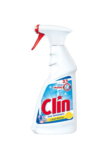 3 ADET Cam Temizleyici Sprey 500 ml Limon - 2