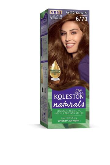 6/73 Ayışığı Kahve Wella Naturals Saç Boyası - 1