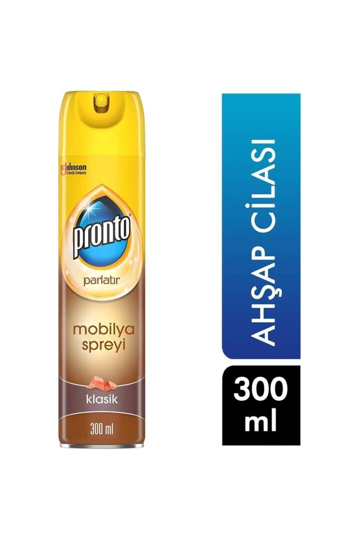 Ahşap Uzman Bakım Mobilya Cilası Spreyi 300 ml Klasik - 1