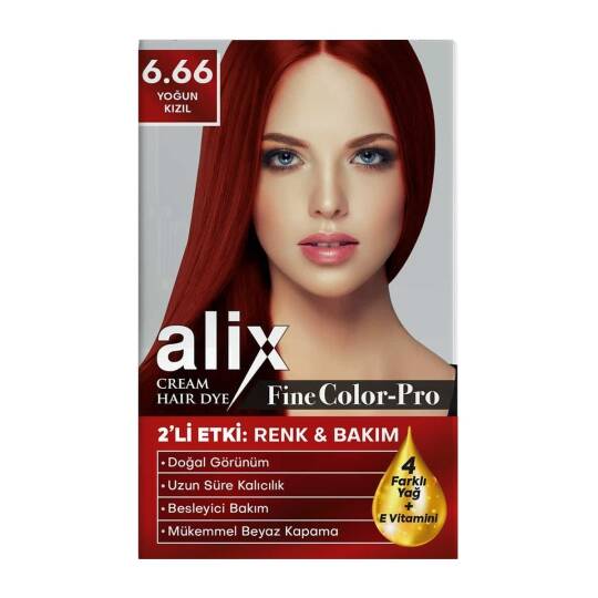 ALİX SET 6/66 YOĞUN KIZIL