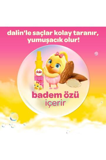 Badem Özlü Kolay Tarama Saç Spreyi 200 Ml 2 Adet - 2