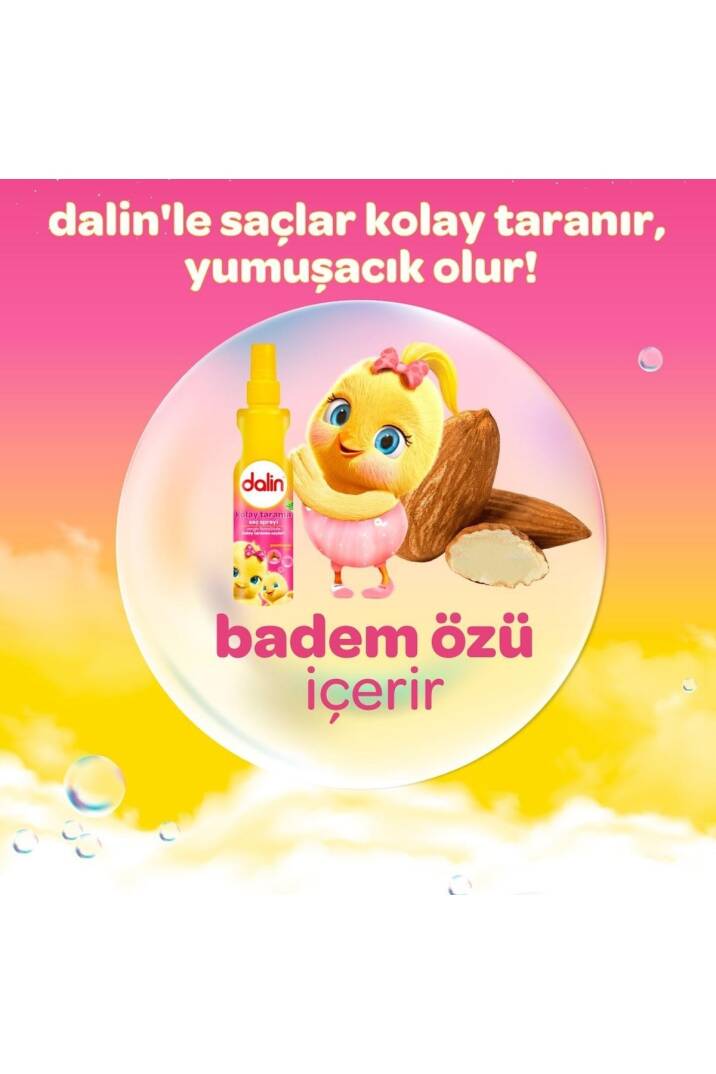 Badem Özlü Kolay Tarama Saç Spreyi 200 Ml 2 Adet - 2