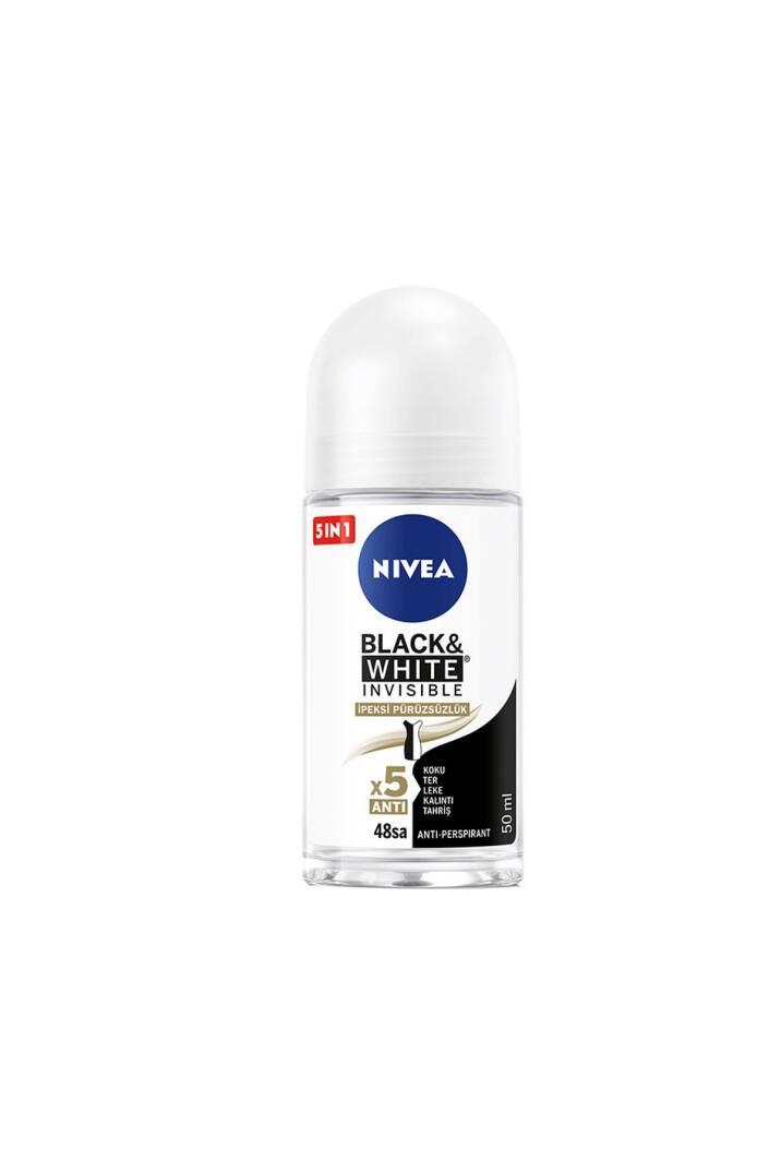 Black And White Invisible Kadın Ipeksi Pürüzsüzlük Roll On 50ml - 1