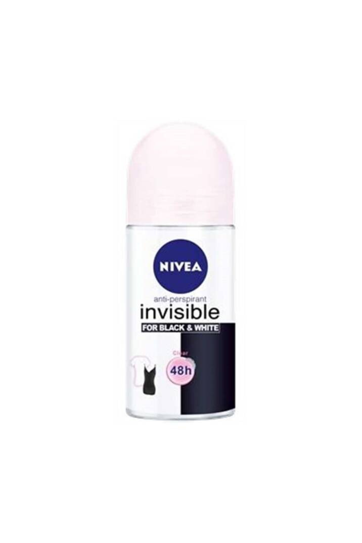 Black & White Invisible Clear Kadın Roll-On - 1