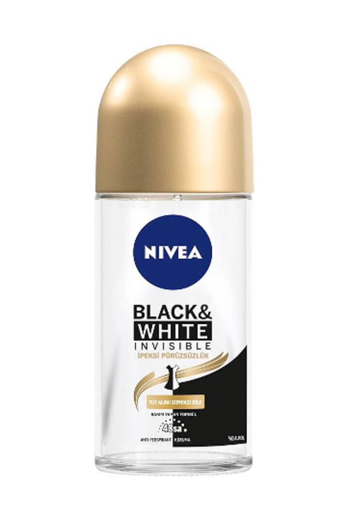 Black & White Invisible - Ipeksi Pürüzsüzlük Roll On Deodorant 50 Ml - 1