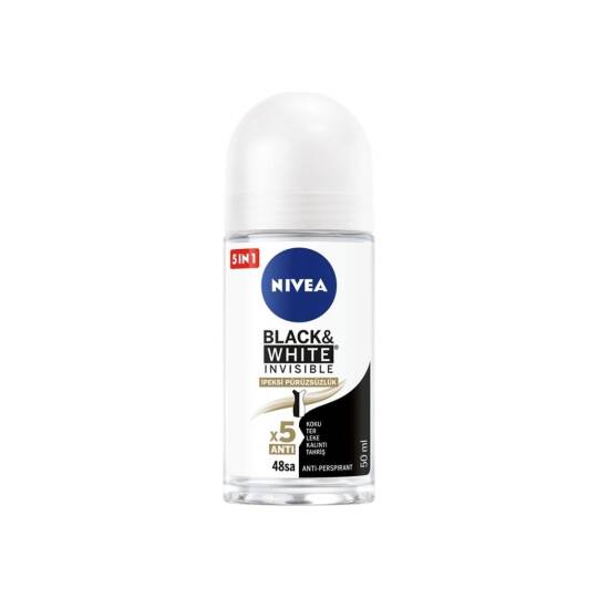 Black & White Ipeksi Pürüzsüzlük Kadın Roll-On 50 ml