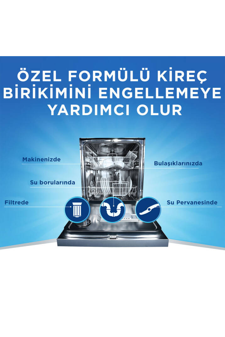 Bulaşık Makinesi  Tuzu  Kireç Kalıntılarına Karşı Koruyucu  2 x 1500 gr - 3
