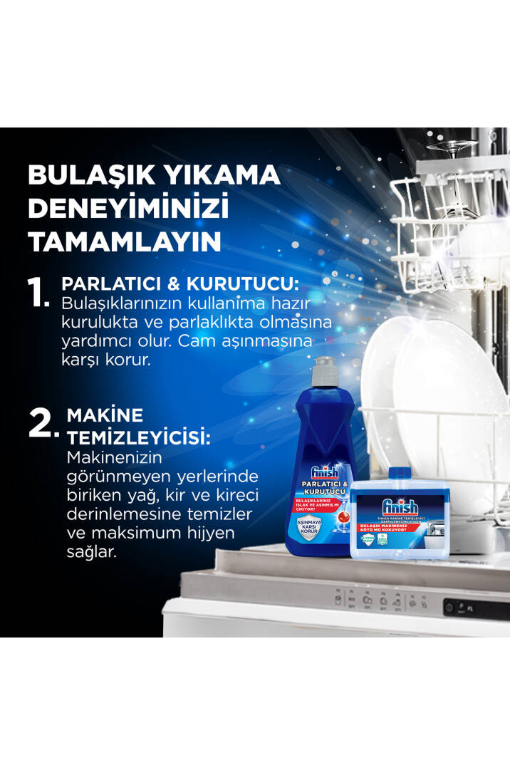 Bulaşık Makinesi  Tuzu  Kireç Kalıntılarına Karşı Koruyucu  2 x 1500 gr - 8