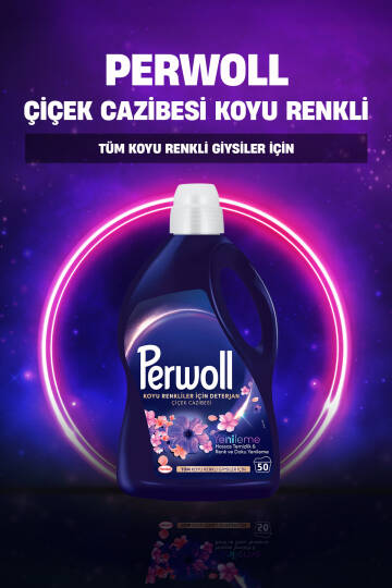 Çamaşır Deterjanı 4'lü set x3 Siyah 2,97L , x1 Koyu Renk Çiçek Cazibesi  2,75L (212 Yıkama) - 6