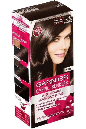 Çarpıcı Renkler Saç Boyası 3.0 Çarpıcı Kahve