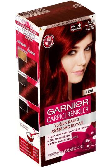 Çarpıcı Renkler Saç Boyası Yoğun Koyu Kızıl No. 4,60