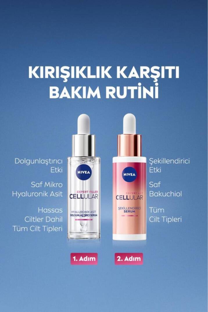 Cellular Expert Filler Dolgunlaştırıcı Serum 30ml, Hyaluronik Asit, Nemlendirici, Kırışıklık Karşıtı - 8