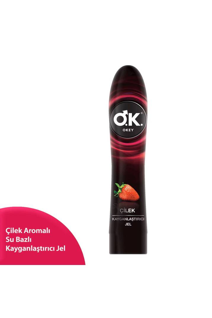 Çilek Aromalı Jel Kayganlaştırıcı 100 ml - 1