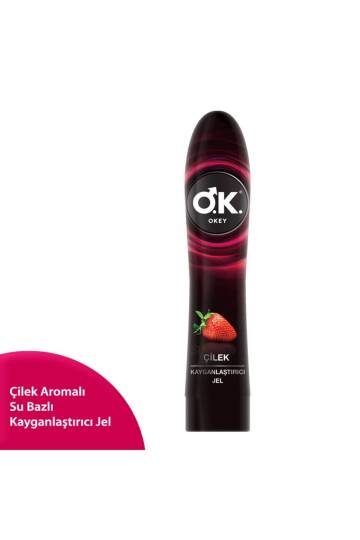 Çilek Aromalı Jel Kayganlaştırıcı 100 Ml