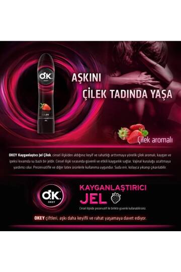 Çilekli Kayganlaştırıcı Jel 100ml - 2