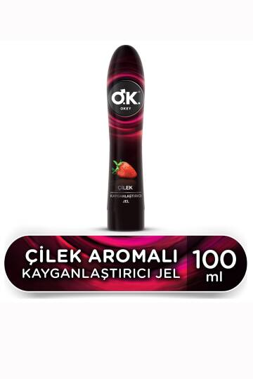 Çilekli Kayganlaştırıcı Uyarıcı Jel 100 Ml Gizli Kargo - 2