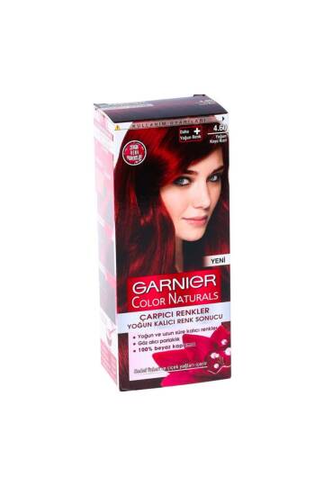 Color Naturals Saç Boyası Çarpıcı Renkler No:4,60 Yoğun Koyu Kızıl