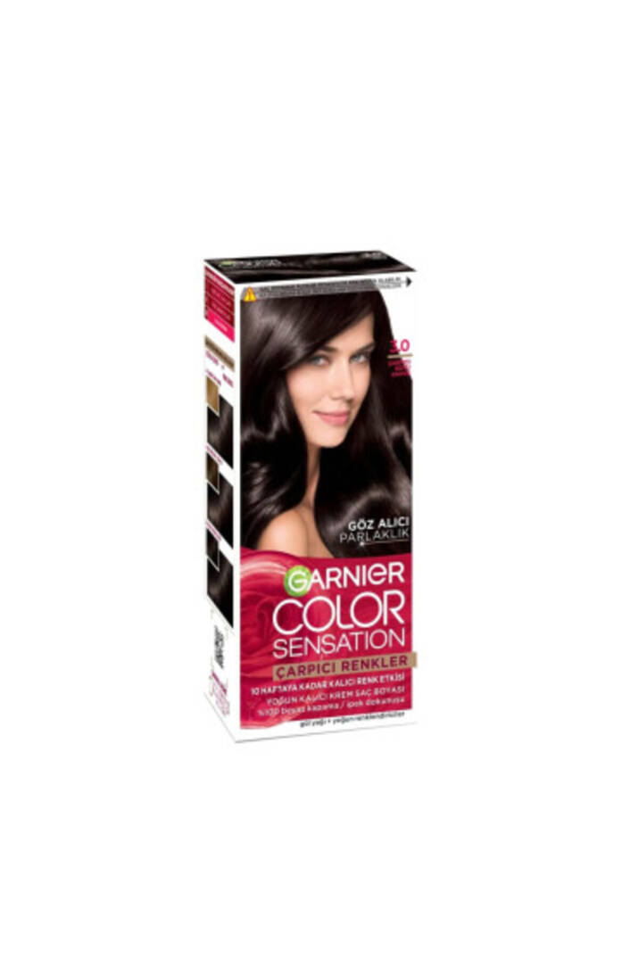 Color Sensation Çarpıcı Renkler Saç Boyası 3.0 Çarpıcı Koyu Kahve ( 1 ADET ) - 1