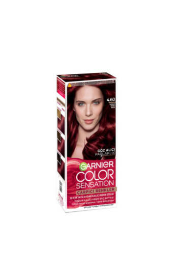Color Sensation Çarpıcı Renkler Saç Boyası 4.60 Yoğun Koyu Kızıl ( 1 ADET )
