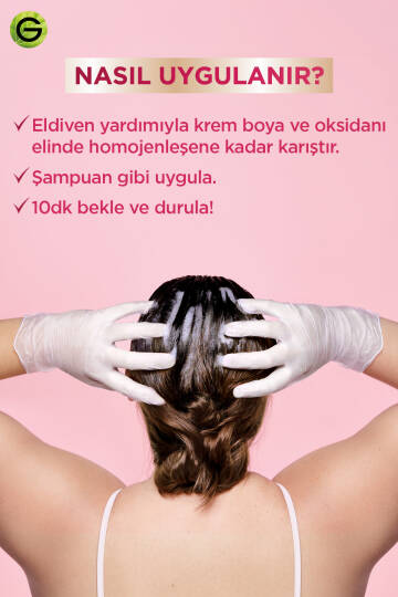 Color Shampoo Retouch Şampuan Kolaylığında Dip Boyası, Kahve 4.0 - 6