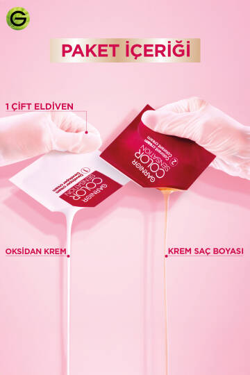 Color Shampoo Retouch Şampuan Kolaylığında Dip Boyası, Kahve 4.0 - 8