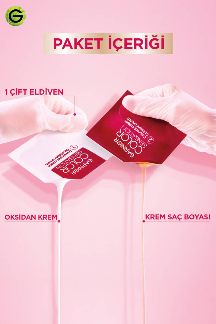 Color Shampoo Retouch Şampuan Kolaylığında Dip Boyası, Kahve 4.0 - 8
