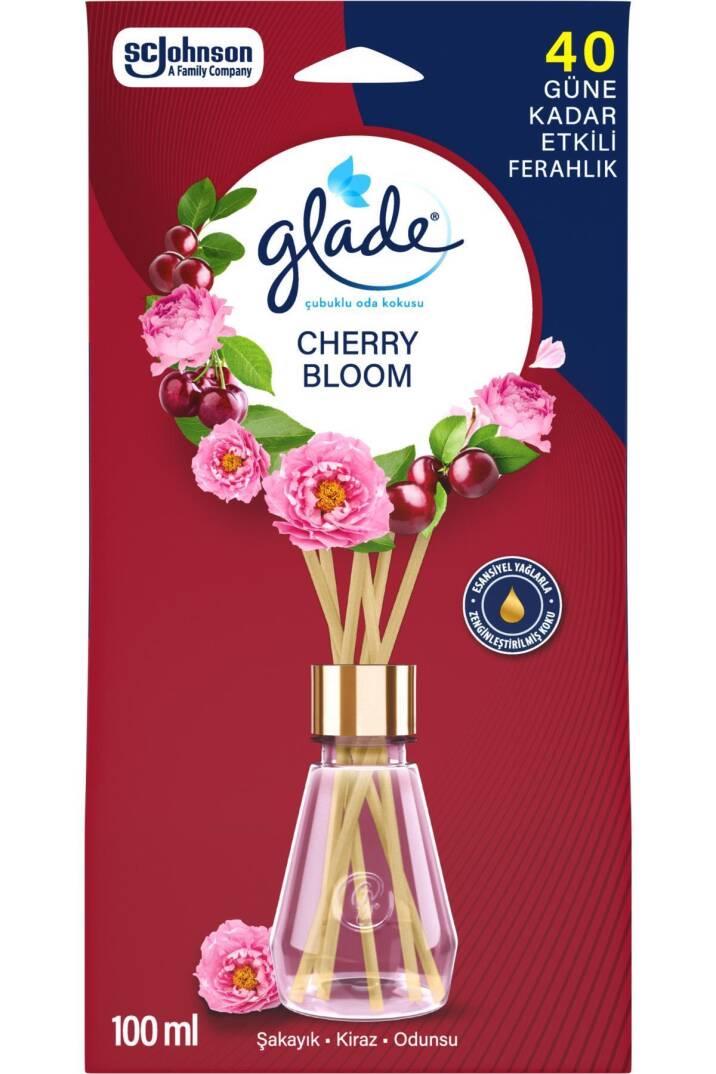 Çubuklu Oda Kokusu Cherry Bloom 100 ml - 1