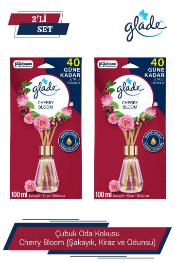 Çubuklu Oda Kokusu Cherry Bloom 2'li Set 100 ml