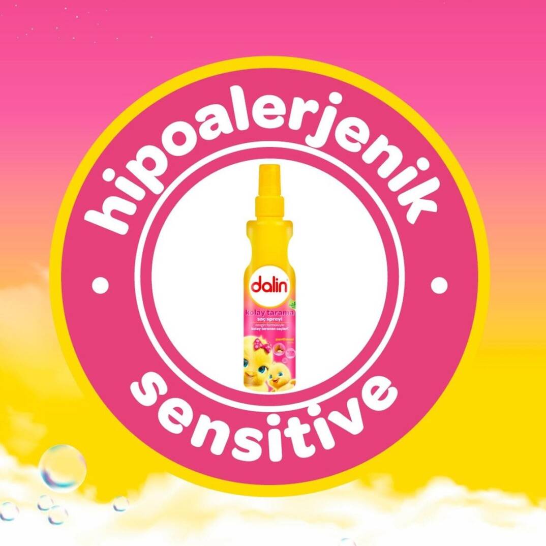 Dalin Badem Özlü Kolay Tarama Saç Spreyi 200 ml - 3