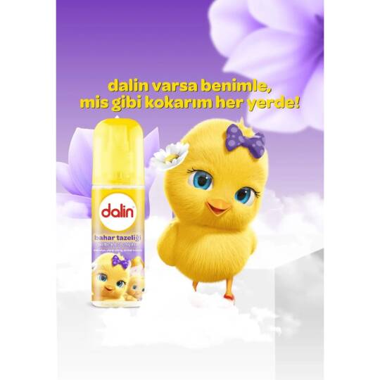 Dalin Bahar Tazeliği Kolonya 150 ml x 2 Adet - 2