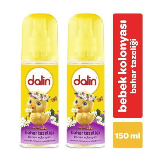 Dalin Bebek Kolonyası Bahar Tazeliği Sprey 150 ml  x 2 Adet