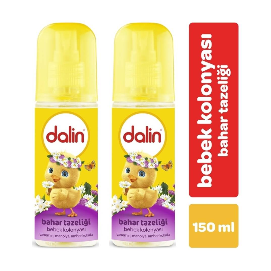 Dalin Bebek Kolonyası Bahar Tazeliği Sprey 150 ml  x 2 Adet - 1