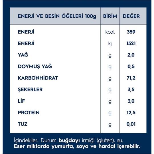 Deniz Kabuğu (Gnocchetti) Makarna 500 gr x 2 Adet Tek Ebat - 4