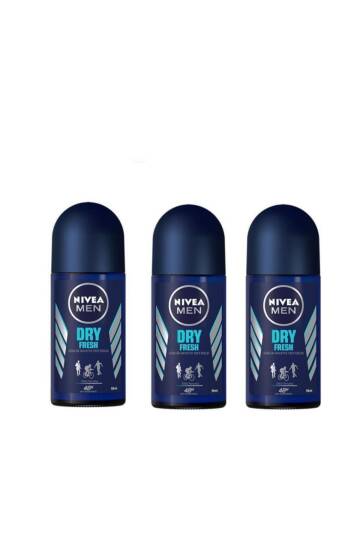 Deo Roll-on Erkek Deodorant Dry Fresh 50 Ml 3 Adet