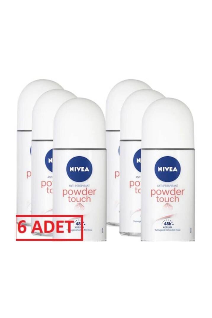 Deo Roll-on Powder Touch Kadın 50 Mlx6 Adet - 1