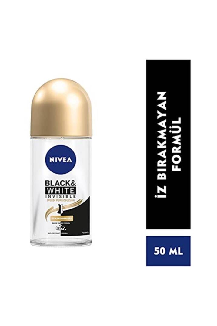 Deodorant Roll-on Invisible Black&white Ipeksi Pürüzsüzlük Kadın 50 Ml - 3
