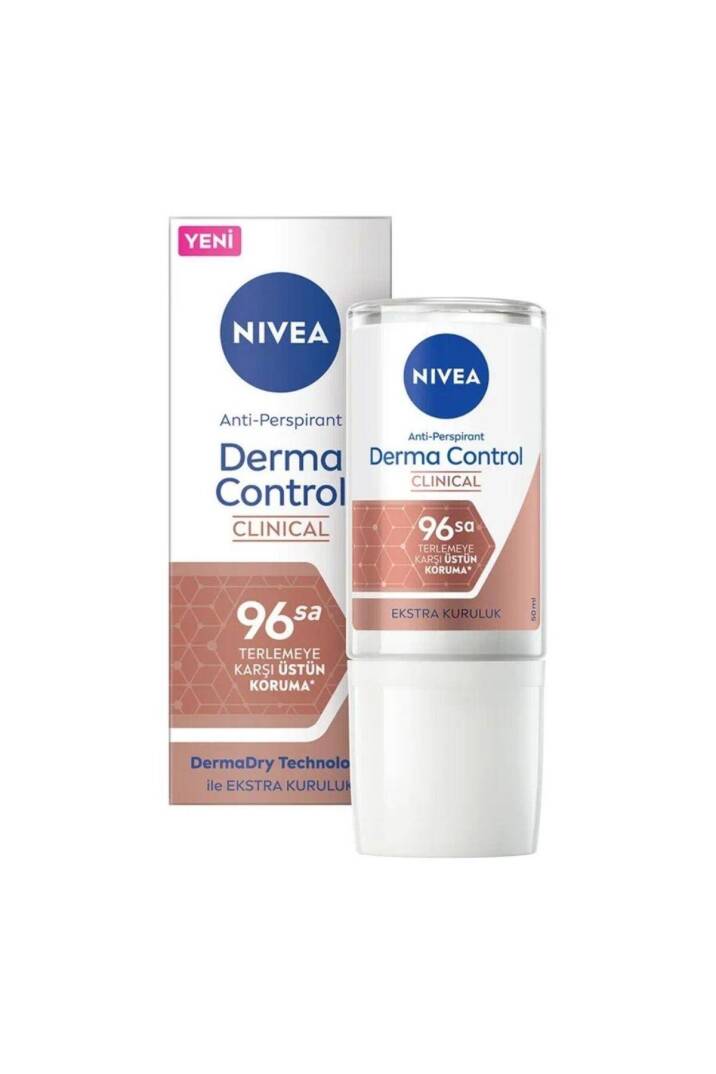 Derma Control Clinical Kadın Roll-on 50 ml 96 Saat Üstün Koruma - 1