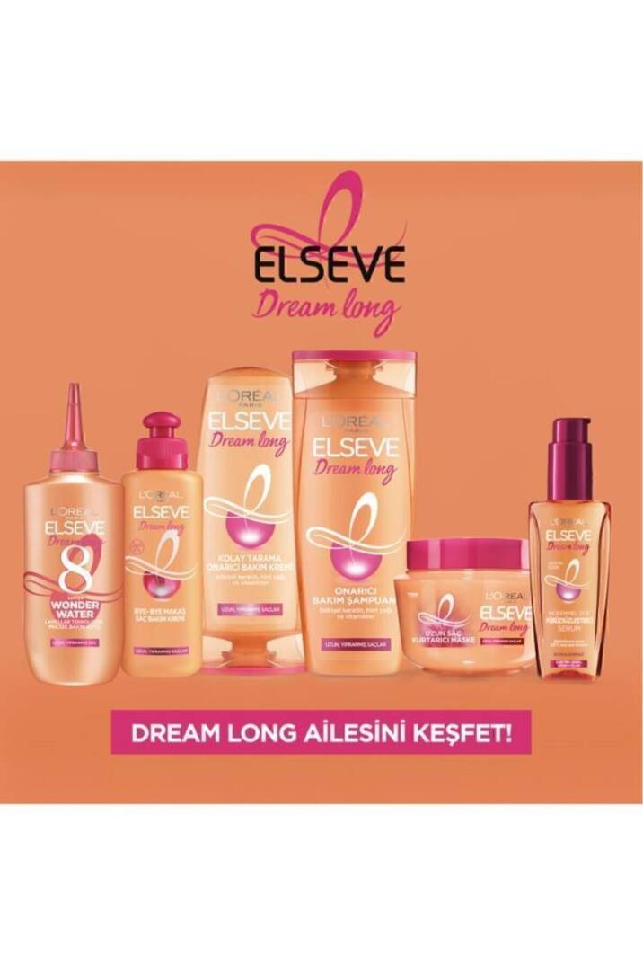 Dream Long Kolay Tarama Saç Bakım Kremi 390ml - 4