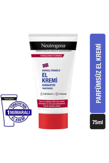 El Kremi̇ Parfümsüz 75ml