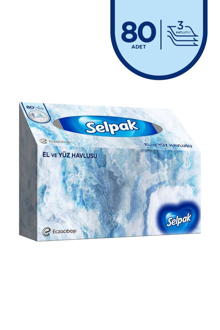 ® El Ve Yüz Havlusu 4'lü 320 Yaprak - 2