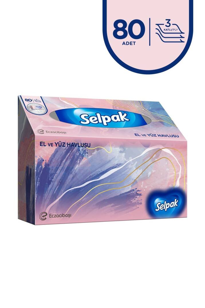 ® El Ve Yüz Havlusu 4'lü 320 Yaprak - 3