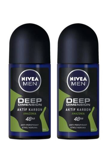 Erkek Roll-on Deep Dimension Amazonia 50ml X2