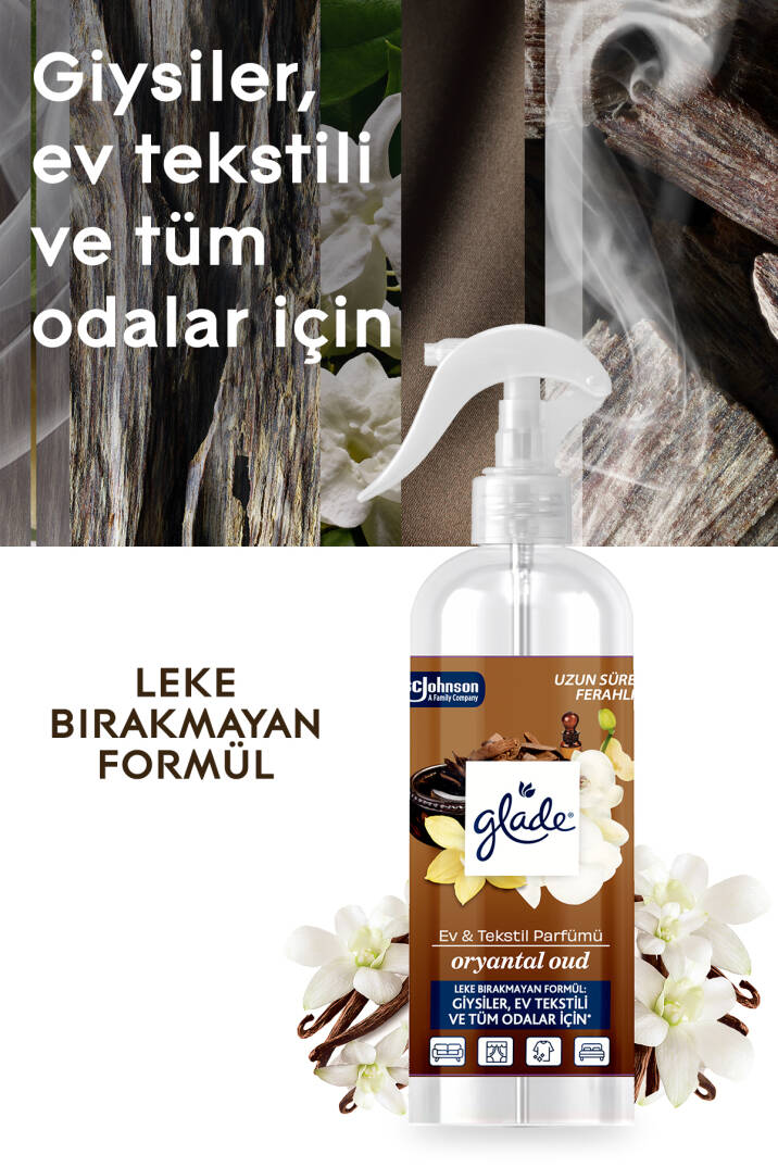 Ev & Tekstil Parfümü Oryantal Oud 450 ml - 1