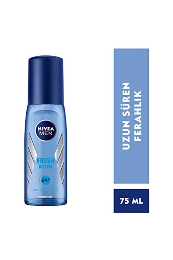 Fresh Active Pump Sprey Deodorant Erkek 75 ml - 3
