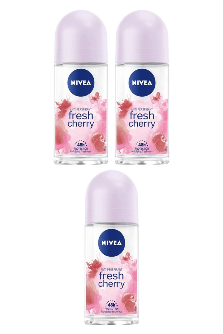Fresh Cherry 48 Saat Koruma Roll-on 50 Ml X 3 Adet - 1