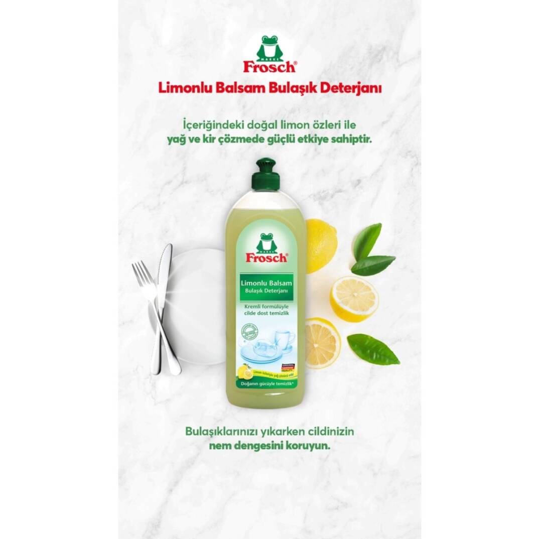Frosch Limonlu Bulaşık Balsamı 750 ml 3'lü - 3