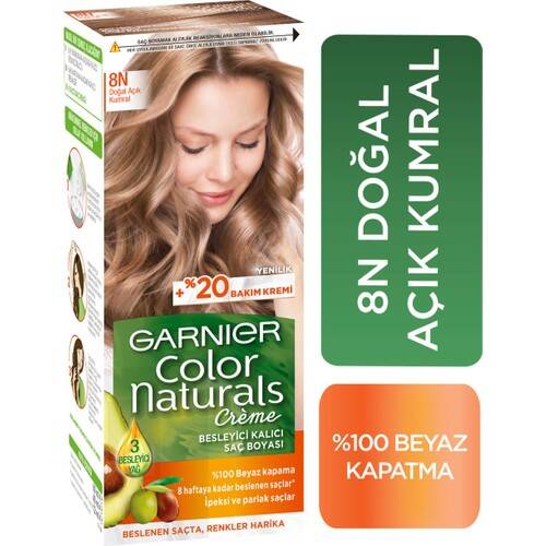 Garnier Color Naturals 8N Açık Kumral - 1