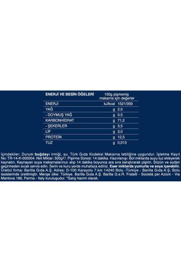 Gnocchetti/Deniz Kabuğu Makarna 500 Gr - 3