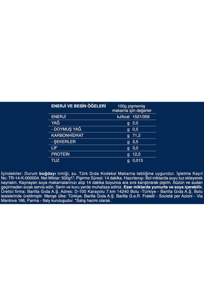 Gnocchetti/Deniz Kabuğu Makarna 500 Gr - 3